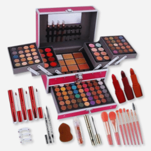 💖 132-in-1 All-in-One Makeup Kit – Complete Beauty Set in Pink