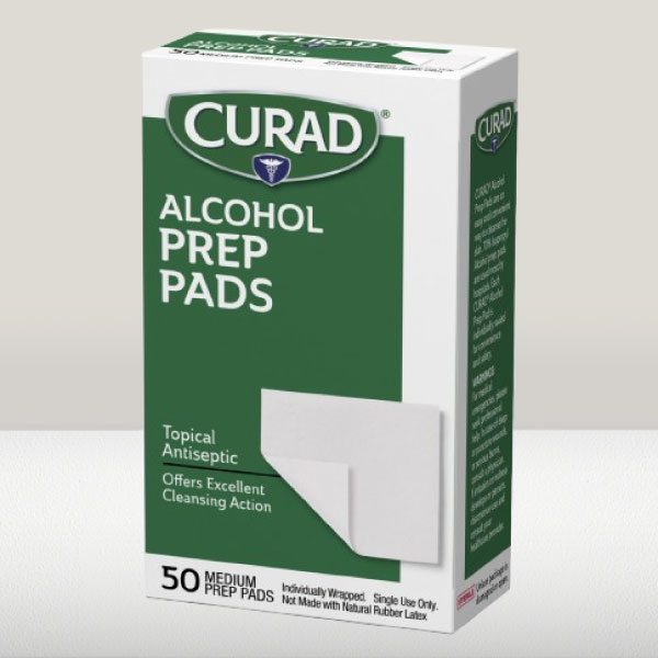 CURAD Alcohol Prep Pads 2