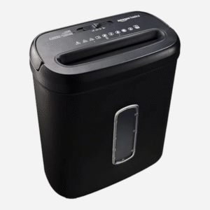 Amazon Basics 8-Sheet Cross Cut Paper Shredder