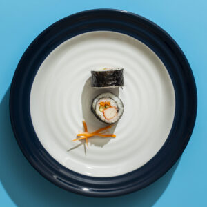 Bzyoo 12-Piece Navy Melamine Dinnerware Set - Image 4