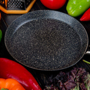 🍳 22PCS Nonstick Ceramic Cookware Set Black Granite 1