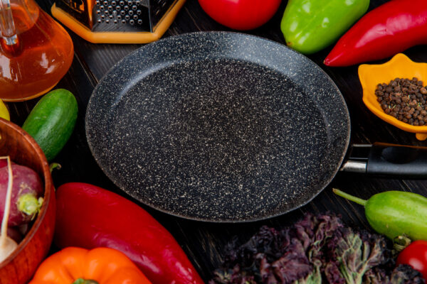 🍳 22PCS Nonstick Ceramic Cookware Set Black Granite 1