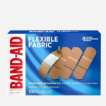 🩹 Band-Aid Flexible Fabric Bandages – 100 Ct for Everyday Wound Care