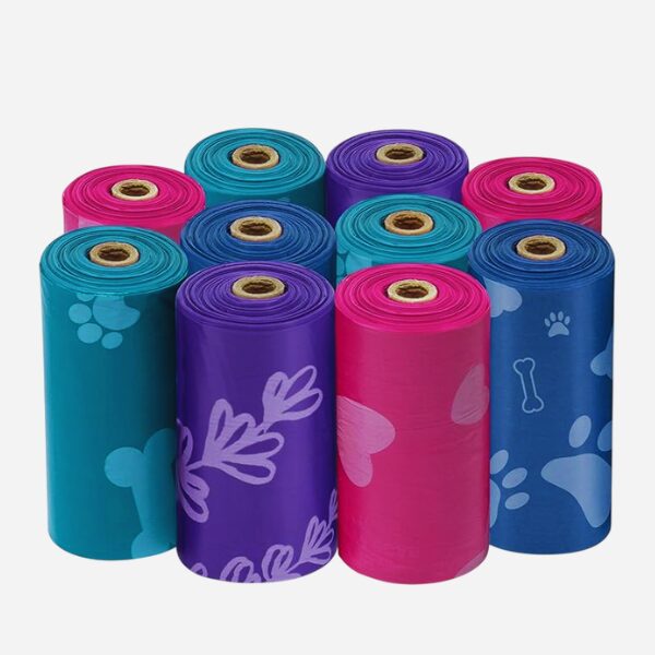 Best Pet Supplies Dog Poop Bags – 150 Leak-Proof Cleanup Bags