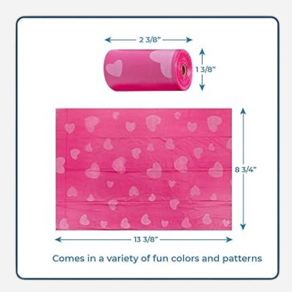 Dog Poop Bags – 150 Leak-Proof Cleanup Bags