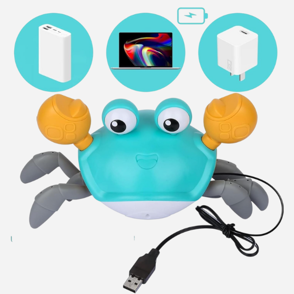 Yeaye Crawling Crab Baby Toy – Interactive Music